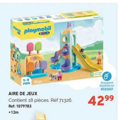 aire de jeux playmobil