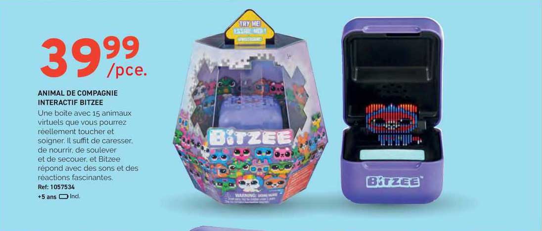 animal de compagne interactif bitzee
