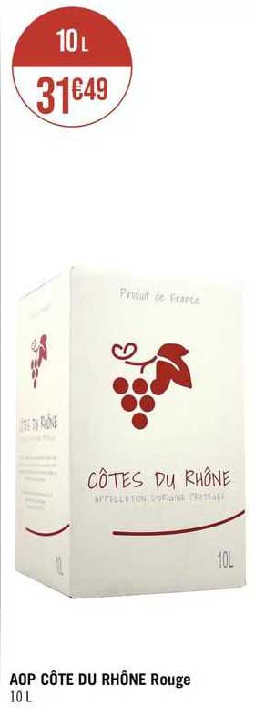 Aop Côte Du Rhône Rouge