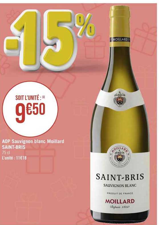 aop sauvignon blanc moillard saint-bris