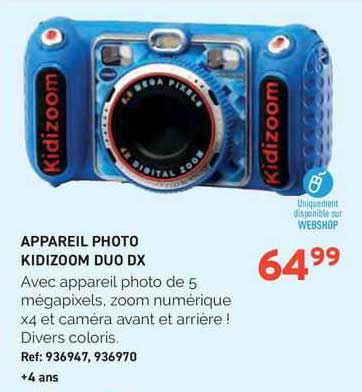 appareil photo kidizoom duo dx