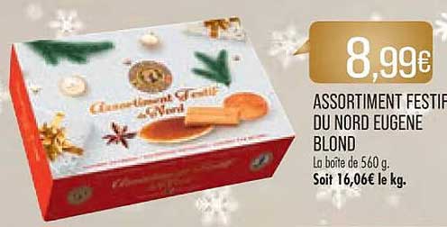 assortiment festif du nord eugène blond