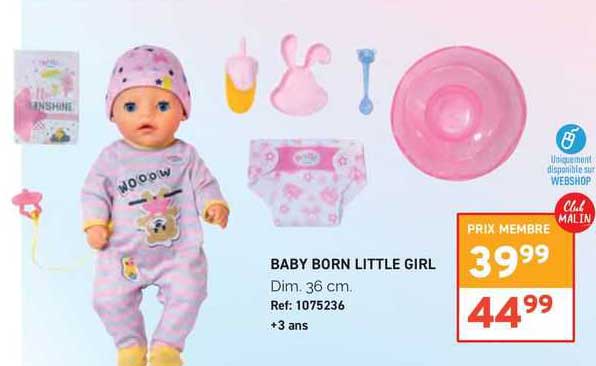 Baby Born Little Girl