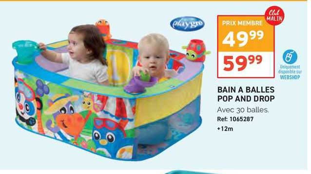 bain a balles pop and drop