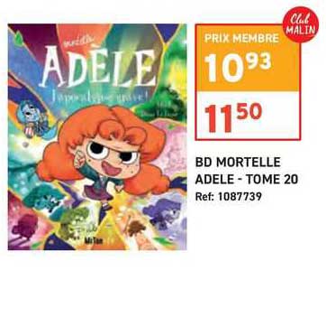 bd mortelle adele - tome 20