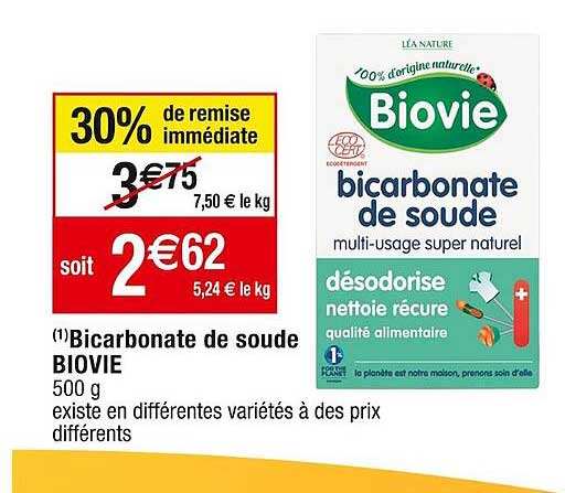 Bicarbonate De Soude Biovie