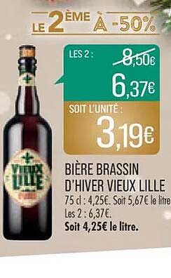 bière brassin d'hiver vieux lille