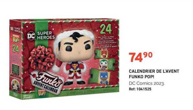 calendrier de l'avent funko pop!