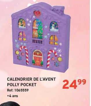 calendrier de l'avent polly pocket