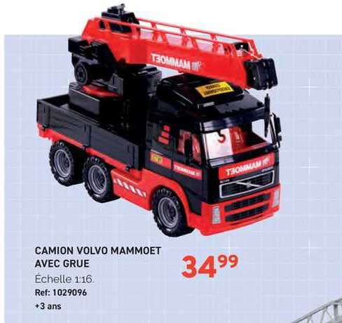 camion volvo mammoet avec grue