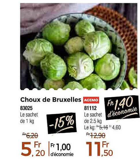 choux de bruxelles