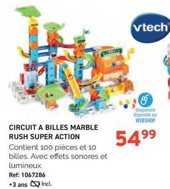 circuit a billes marble rush super action
