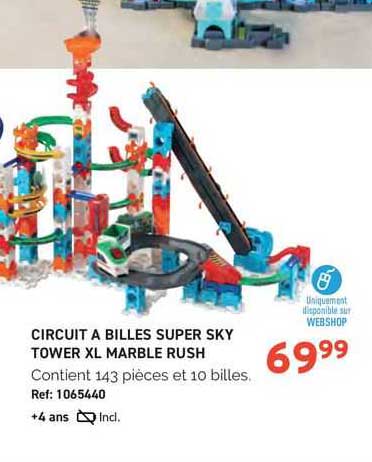 circuit a billes super sky tower xl marbles rush
