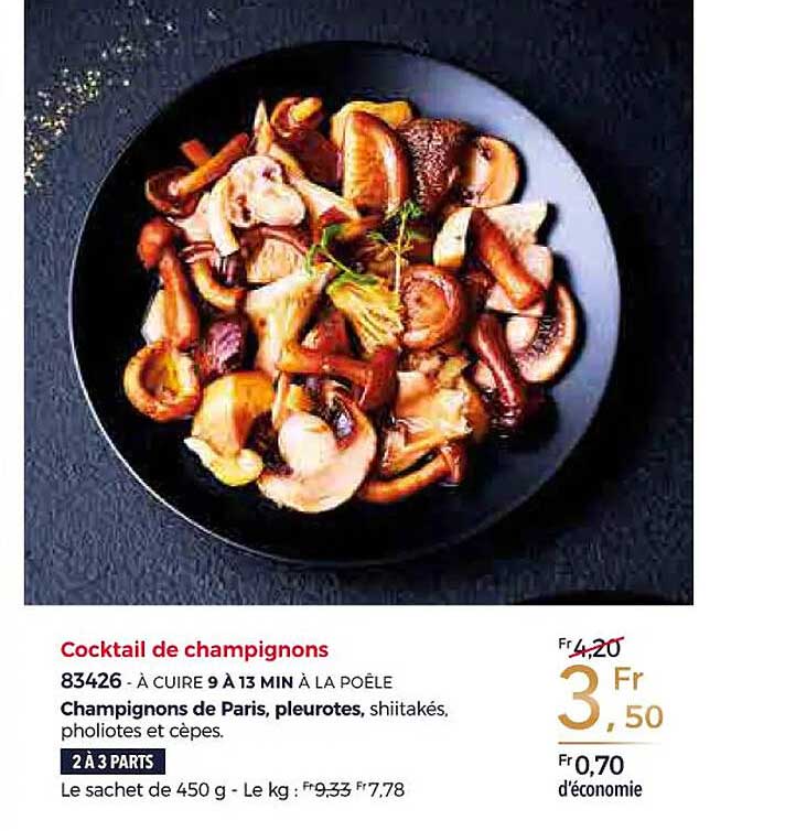 Cocktail De Champignons