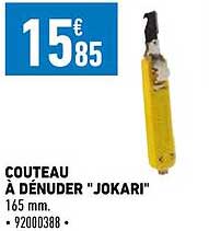 couteau à dénuder "jokari"