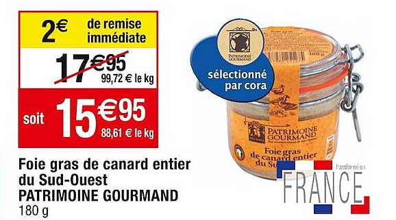 foie gras de canard entier du sud-ouest patrimoine gourmand