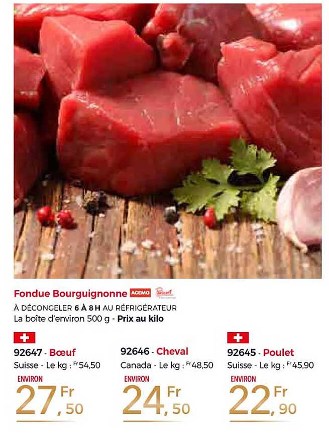 fondue bourguignonne