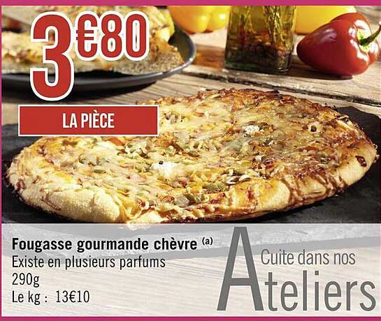 Fougasse Gourmande Chèvre