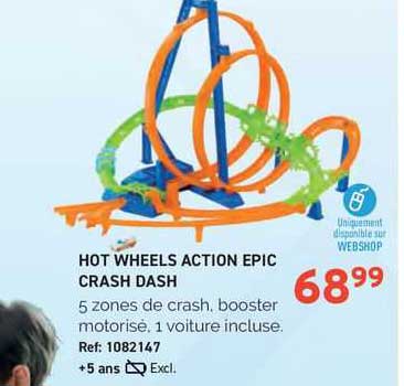 hot wheels action epic crash dash