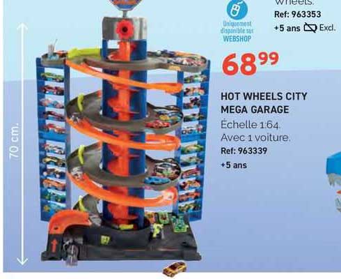 hot wheels city mega garage