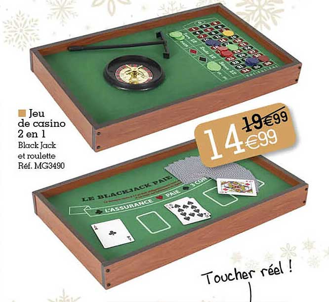Jeu De Casino 2 En 1
