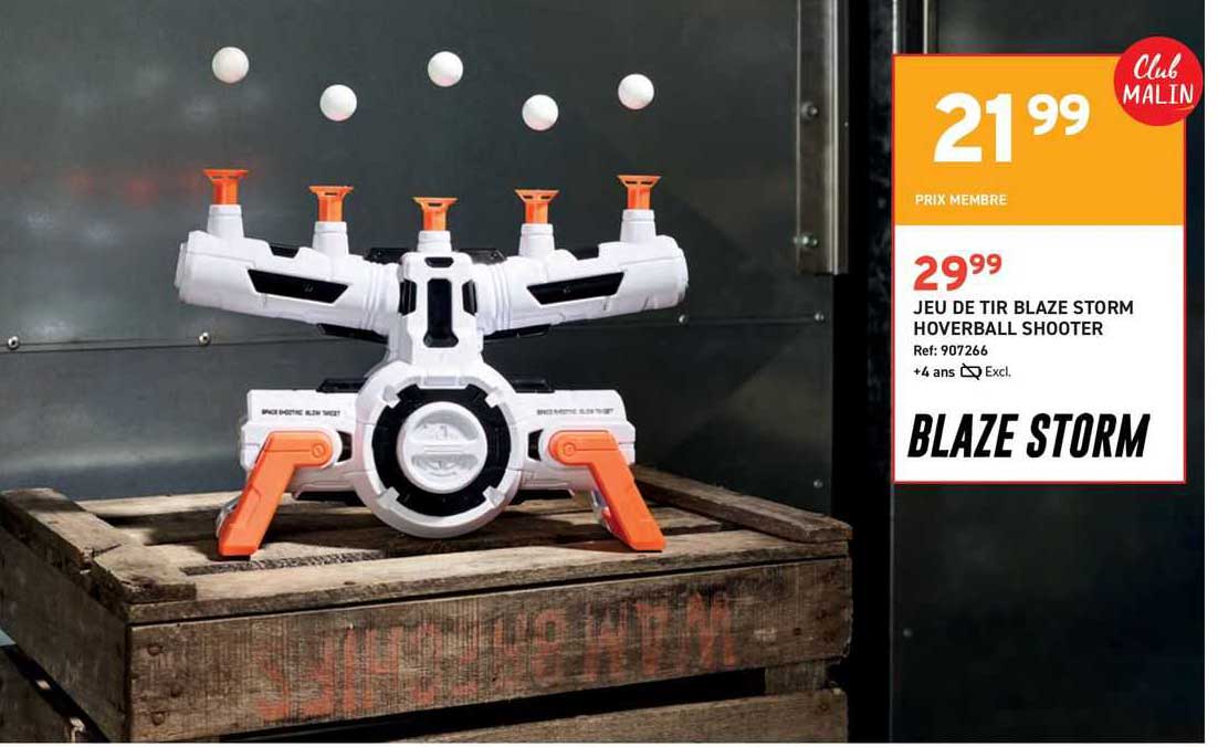 jeu de tir blaze storm hoverball shooter