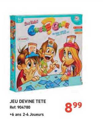 Jeu Devine Tete