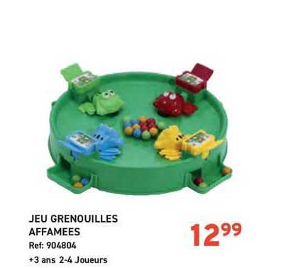 jeu grenouilles affamees