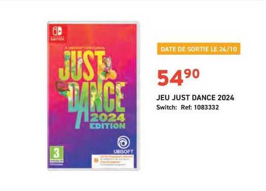 jeu just dance 2024