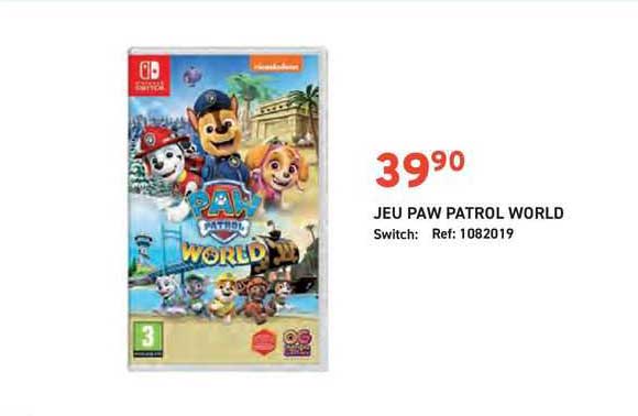 jeu paw patrol world