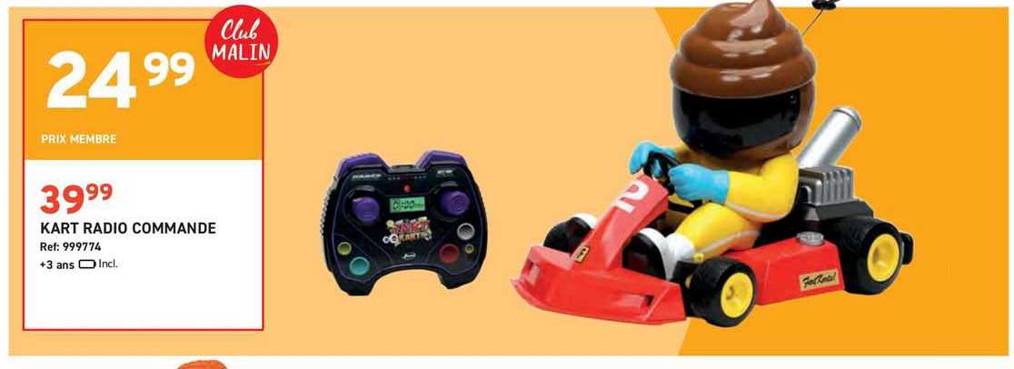 kart radio commande