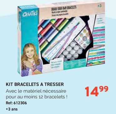 kit bracelets à tresser