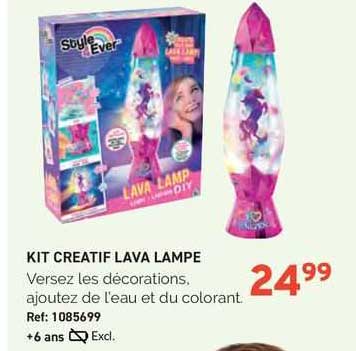 kit créatif lava lampe