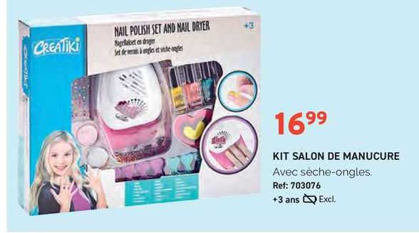 kit salon de manucure