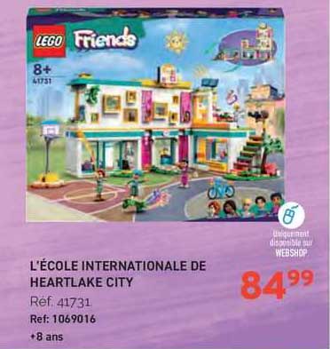 l'école internationale de heartlake city lego friends