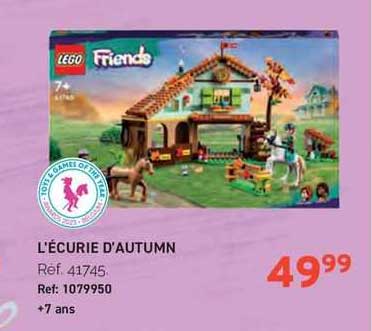 l'écurie d'autumn lego friends