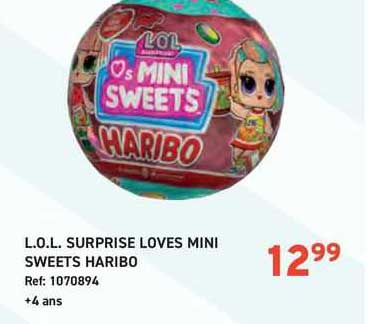 l.o.l. surprise loves mini sweets haribo