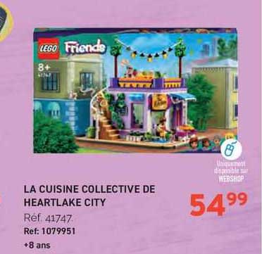 la cuisine collective de heartlake city lego friends