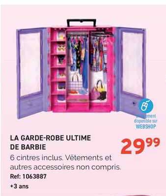 la garde-robe untime de barbie
