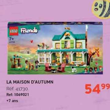 la maison d'autumn lego friends