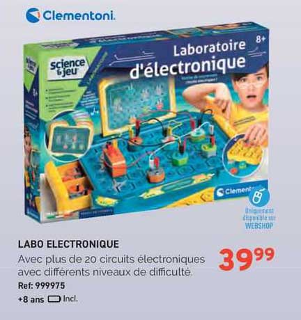 labo électronique clementoni