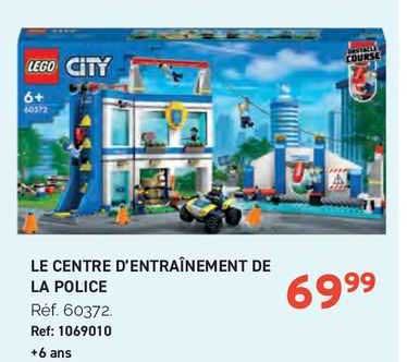 le centre d'entraînement de la police lego city