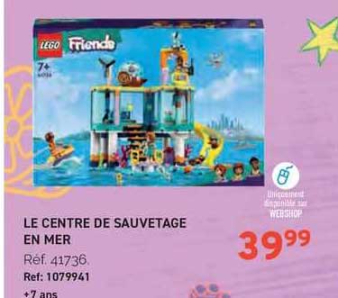 le centre de sauvetage en mer lego friends