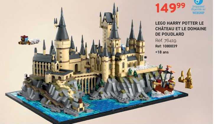 lego harry potter le chateau et le domaine de poudlard