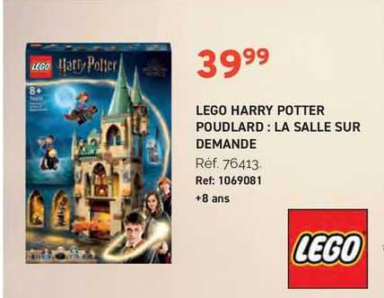 lego harry potter poulard: la salle sur demande
