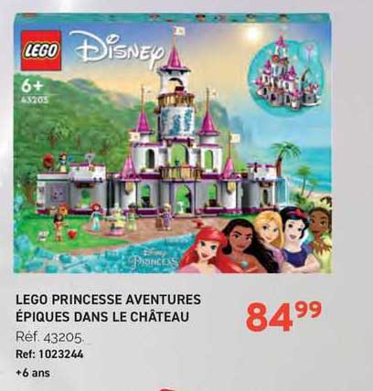 lego princesse aventures epiques dans le chateau