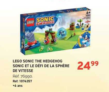 lego sonic the hedgehog sonic et le defi de la sphere de vitesse
