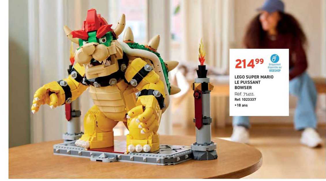 lego super mario le puissant bowser