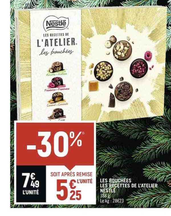 les bouchées les recettes de l'atelier nestlé