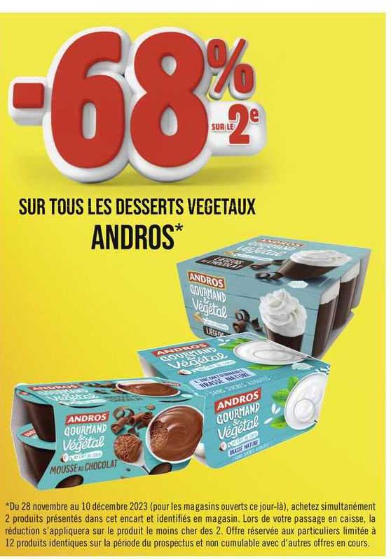 Les Desserts Végétaux Andros